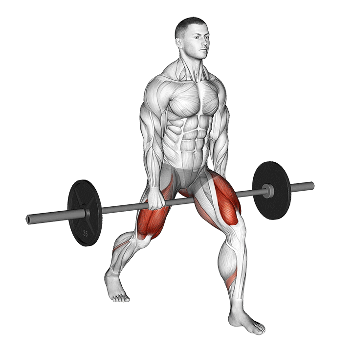 Barbell Split Squat V. 2 demonstration